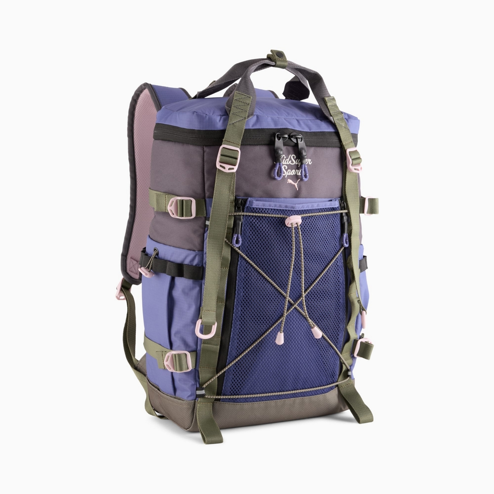 Plecak miejski unisex Puma KIDSUPER fioletowy 09121301