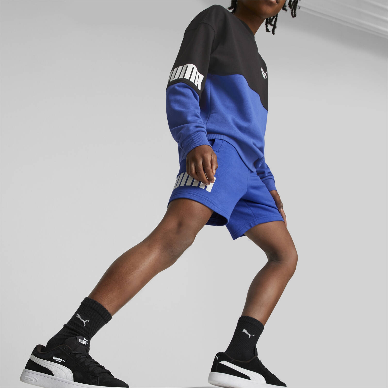 Szorty chopice Puma POWER TR CL niebieskie 67323092
