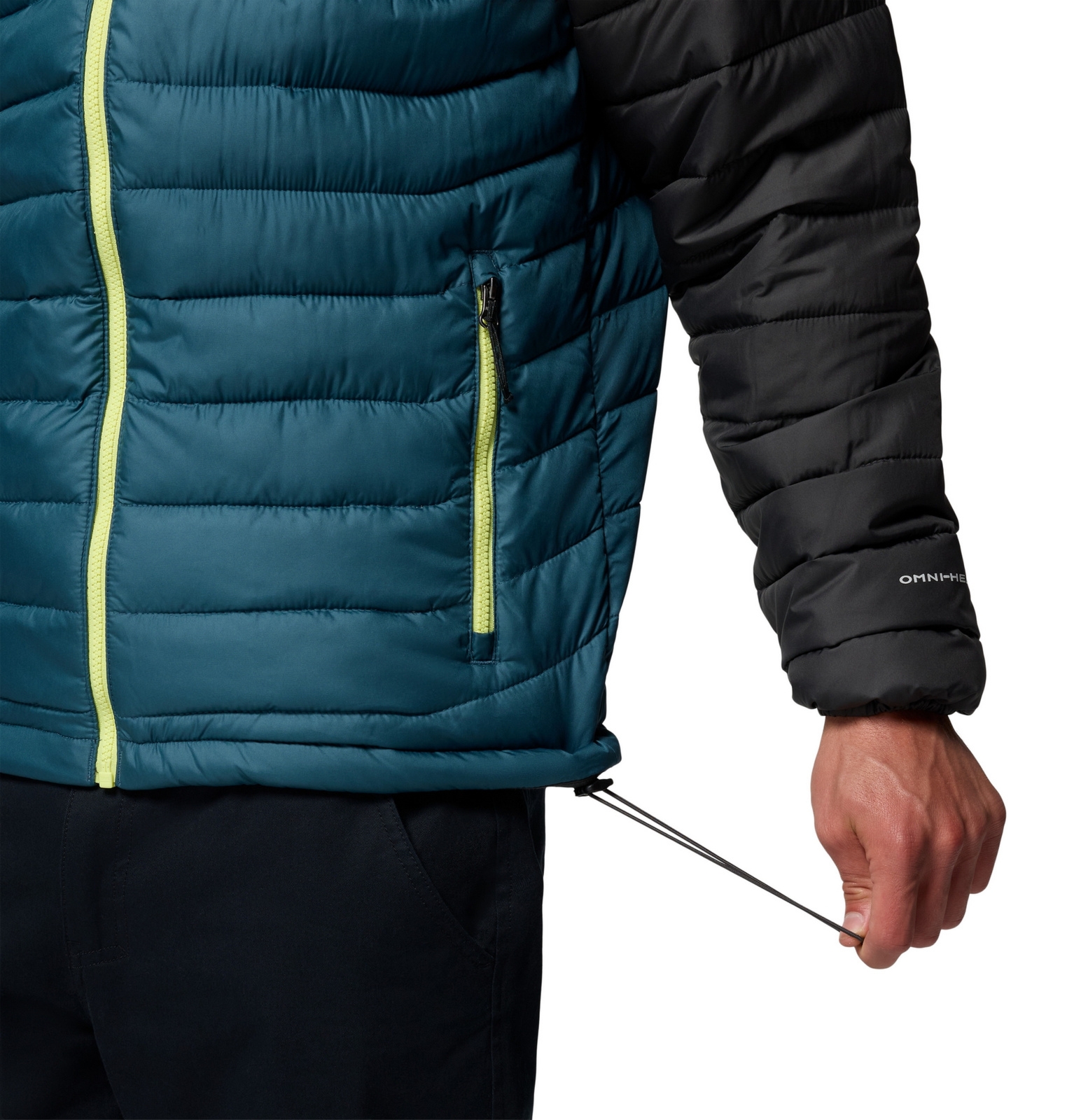 Kurtka puchowa męska Columbia POWDER LITE II niebieska 2086944429