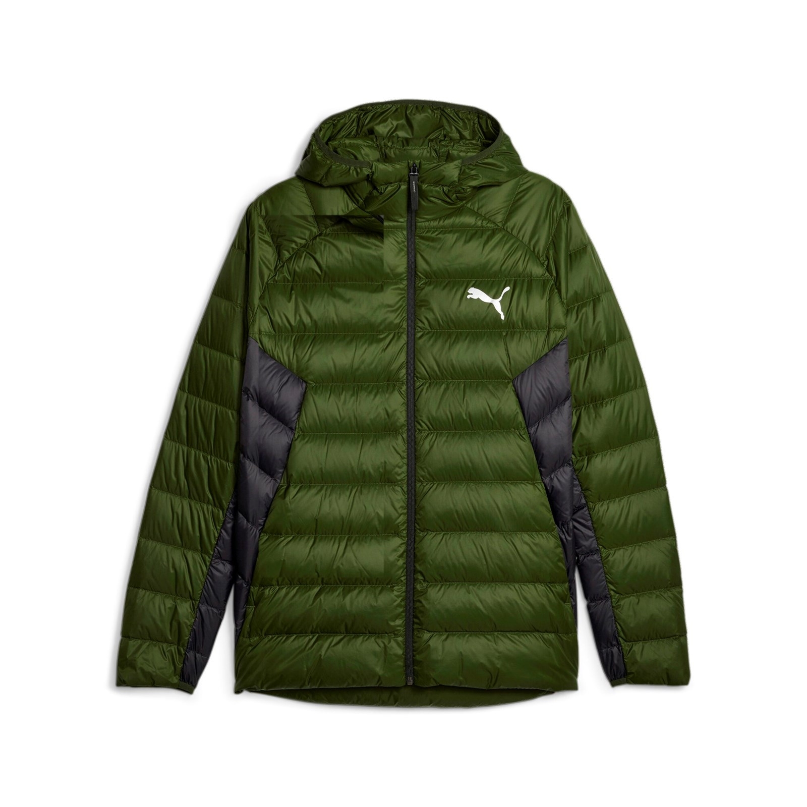 Kurtka z kapturem mska Puma PACKLITE DOWN zielona 84935531