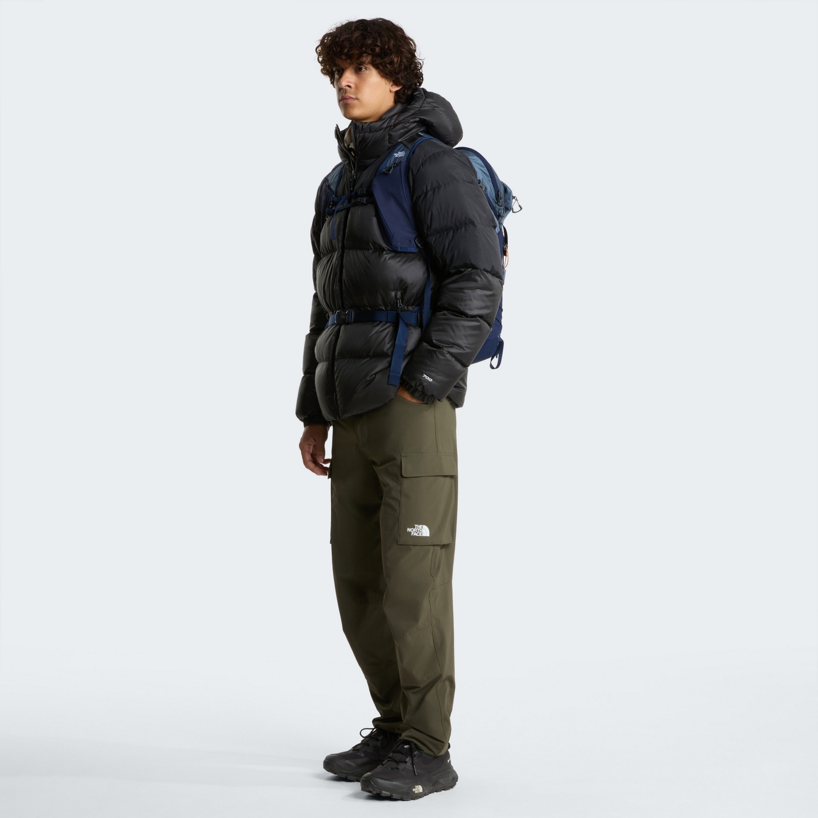 Spodnie trekkingowe m�skie The North Face EXPLOTARION CARGO zielone NF0A8EC621L