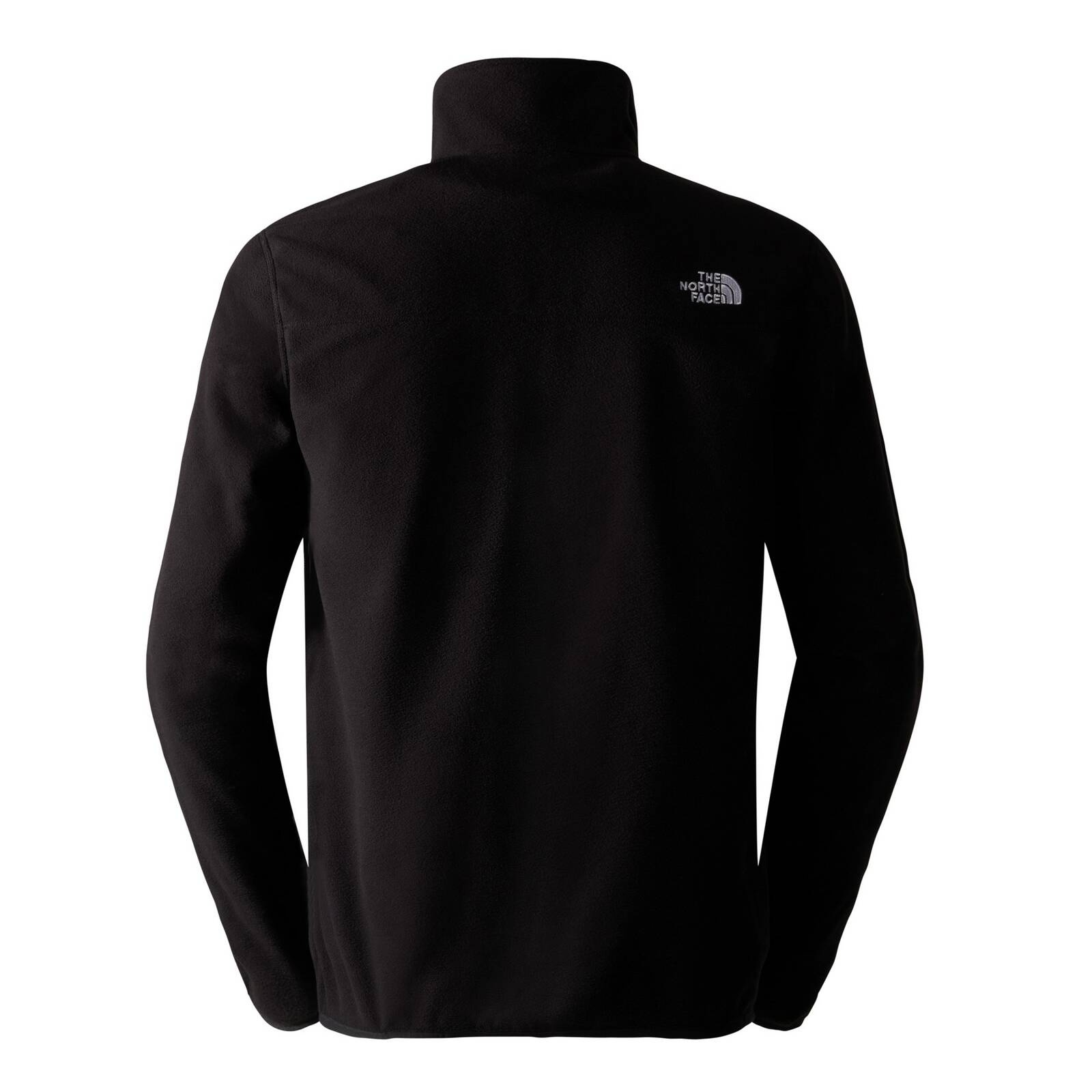 Polar męski The North Face RESOLVE FLEECE 1/4 ZIP czarny NF0A4M9T4H0
