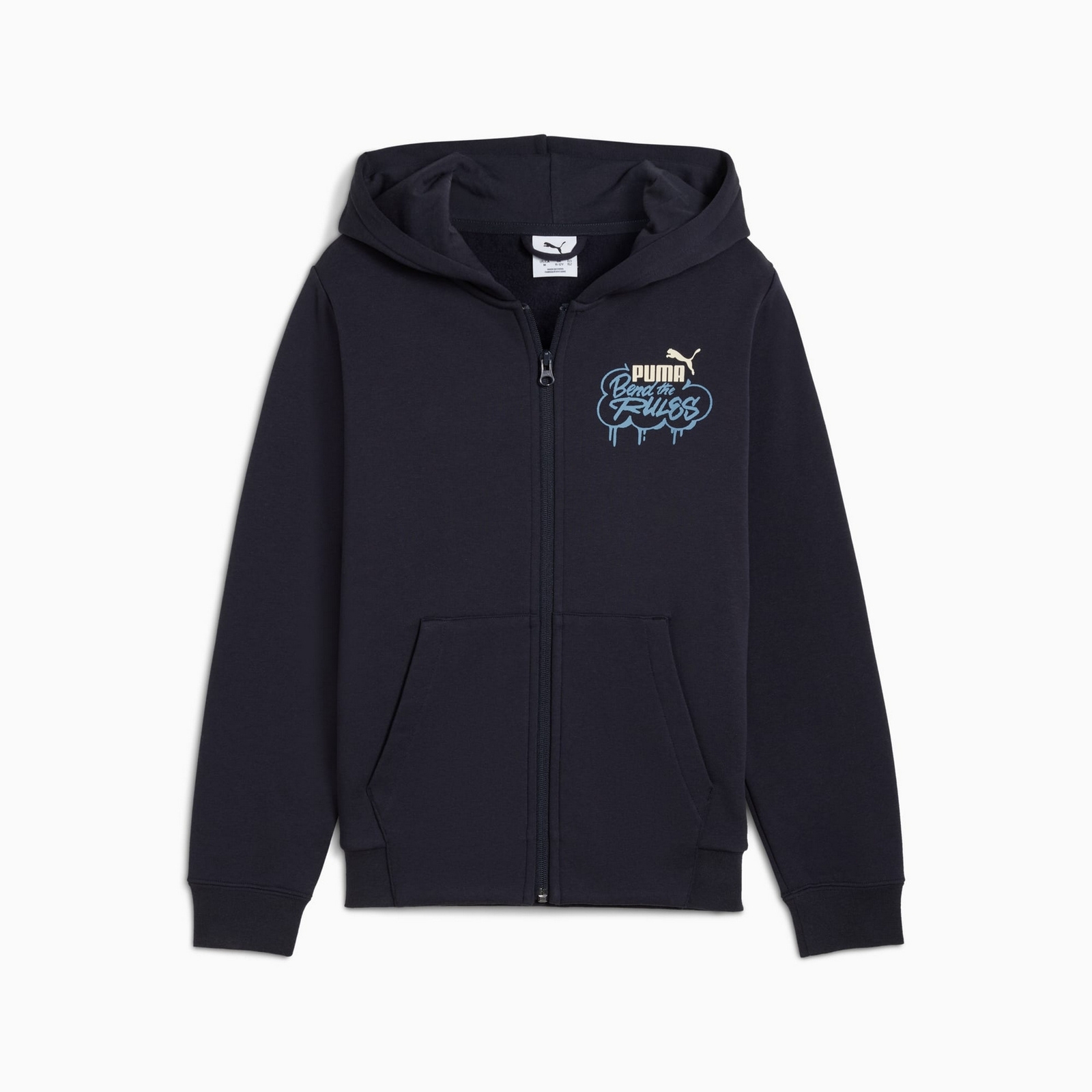 Bluza z kapturem chopica Puma MID90S FZ FL granatowa 68846916