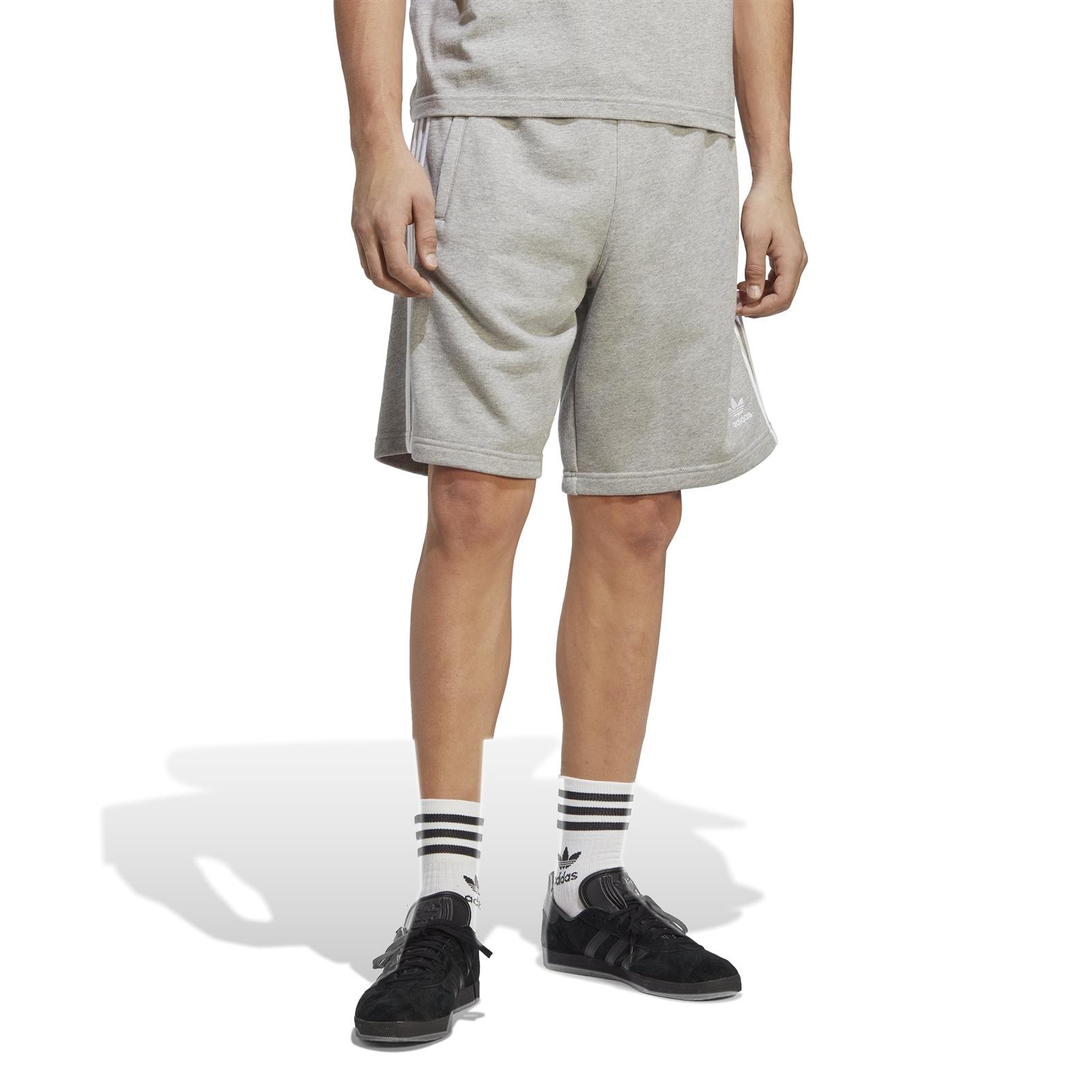 Spodenki mskie adidas ORIGINALS 3-Stripes szare IA6354