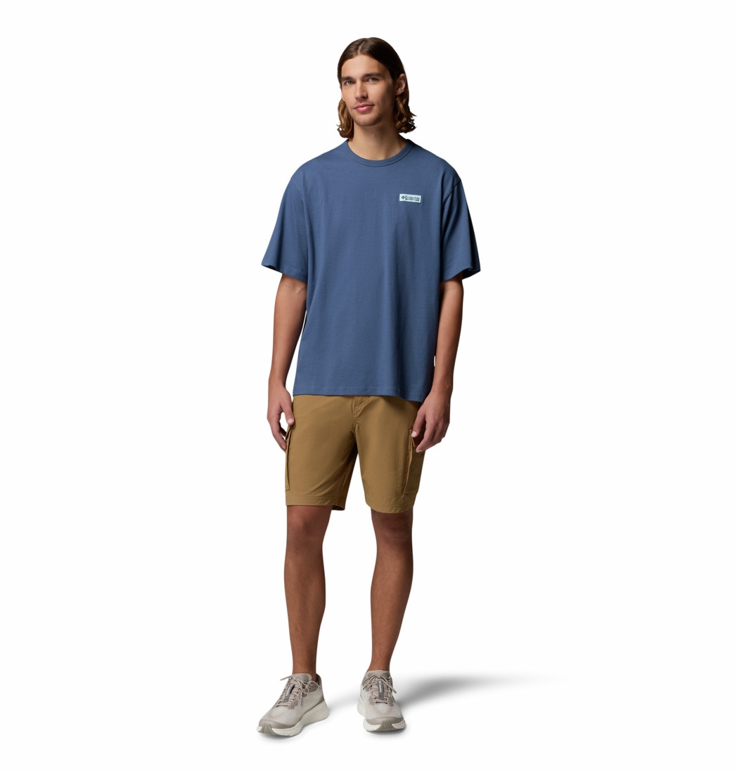 Koszulka m�ska Columbia CSC HEAVYWEIGHT ICONIC niebieska 2155061478