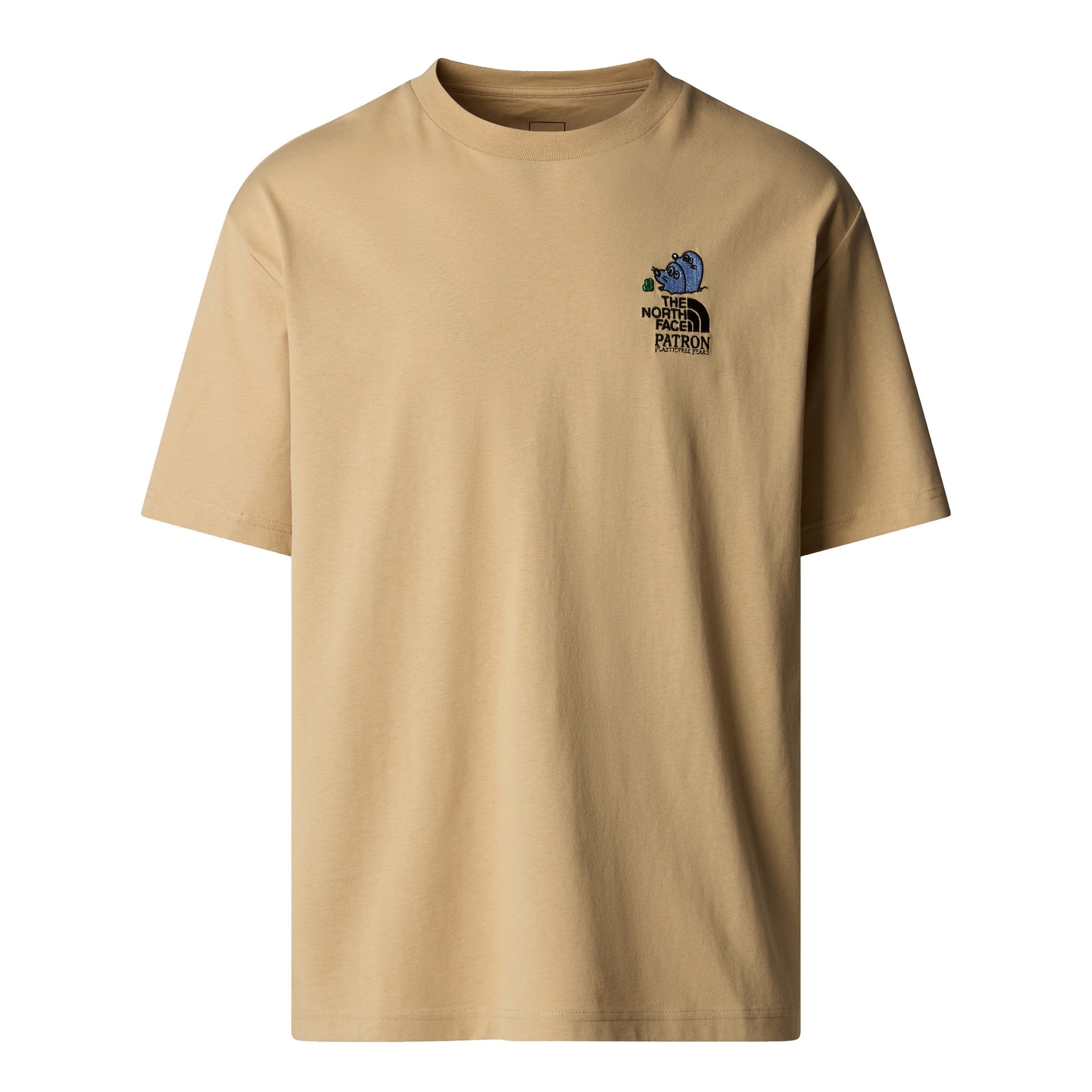 Koszulka damska The North Face SS MOUNTAIN CLEANUP beżowa NF0A8C4DLK5