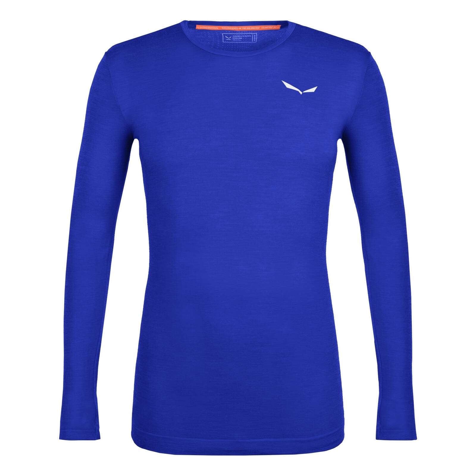 Longsleeve trekkingowy mski Salewa ZEBRU FRESH niebieski 00-0000028347_8620