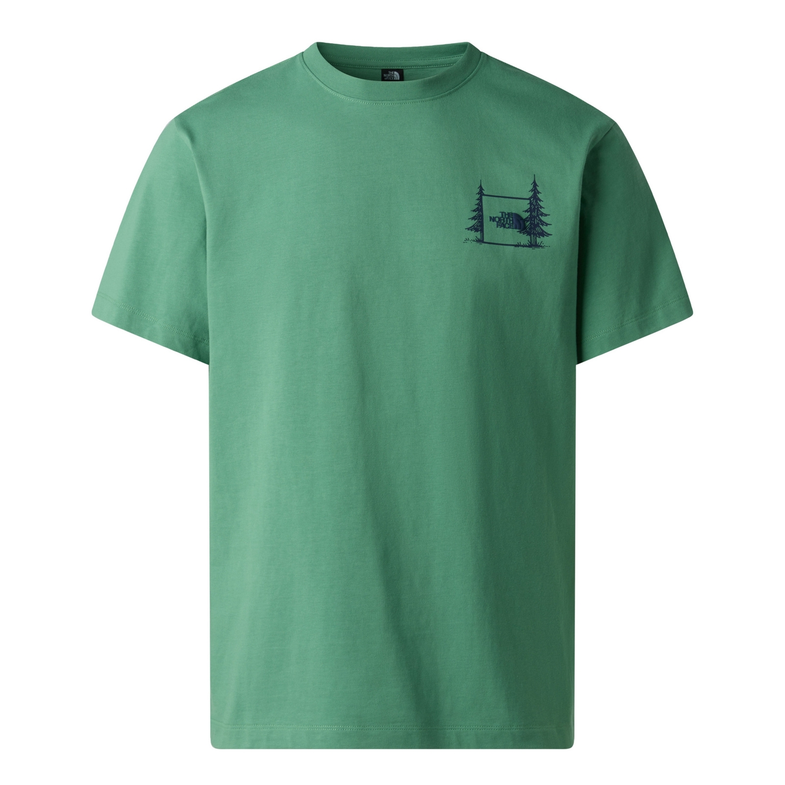 Koszulka m�ska The North Face CAMPING RELAXED zielona NF0A8GQMG57