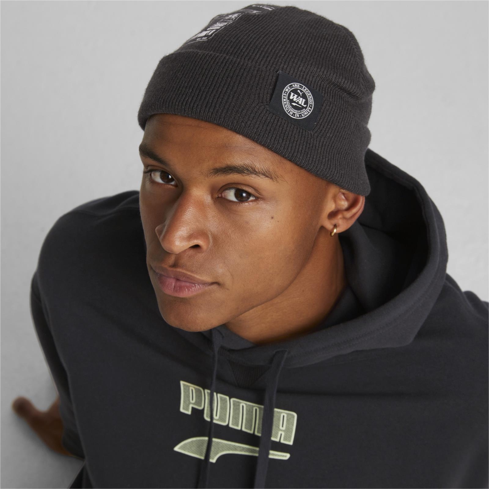 Czapka unisex Puma Wal Rib Fisherman czarna 02411301