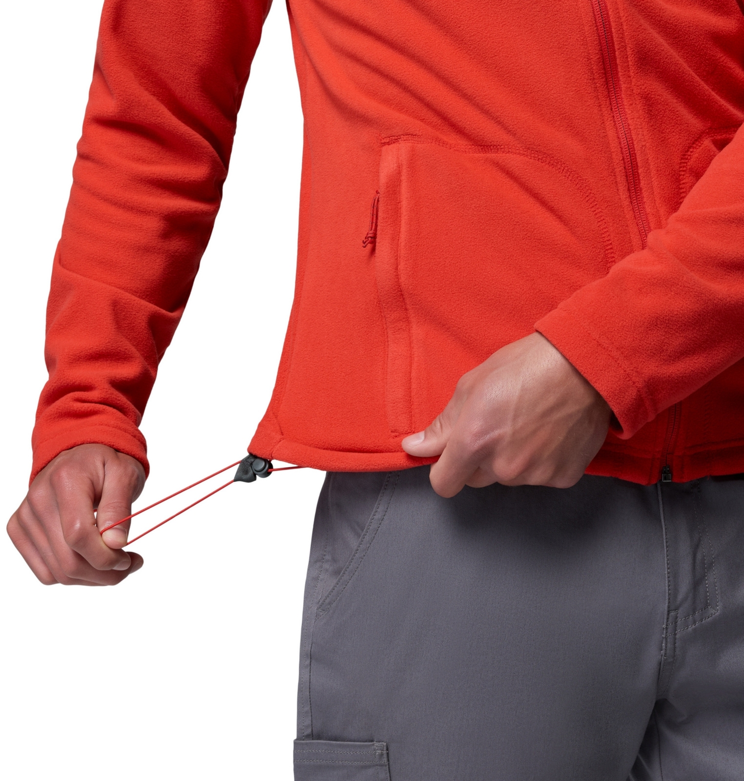 Polar m�ski Columbia FAST TREK LIGHT FZ FLEECE czerwony 1772751847