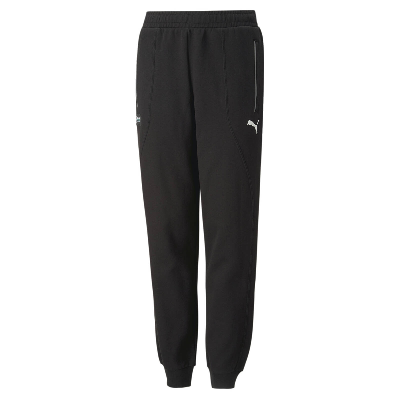 Spodnie dresowe dziecice Puma MAPF1 czarne 53849001