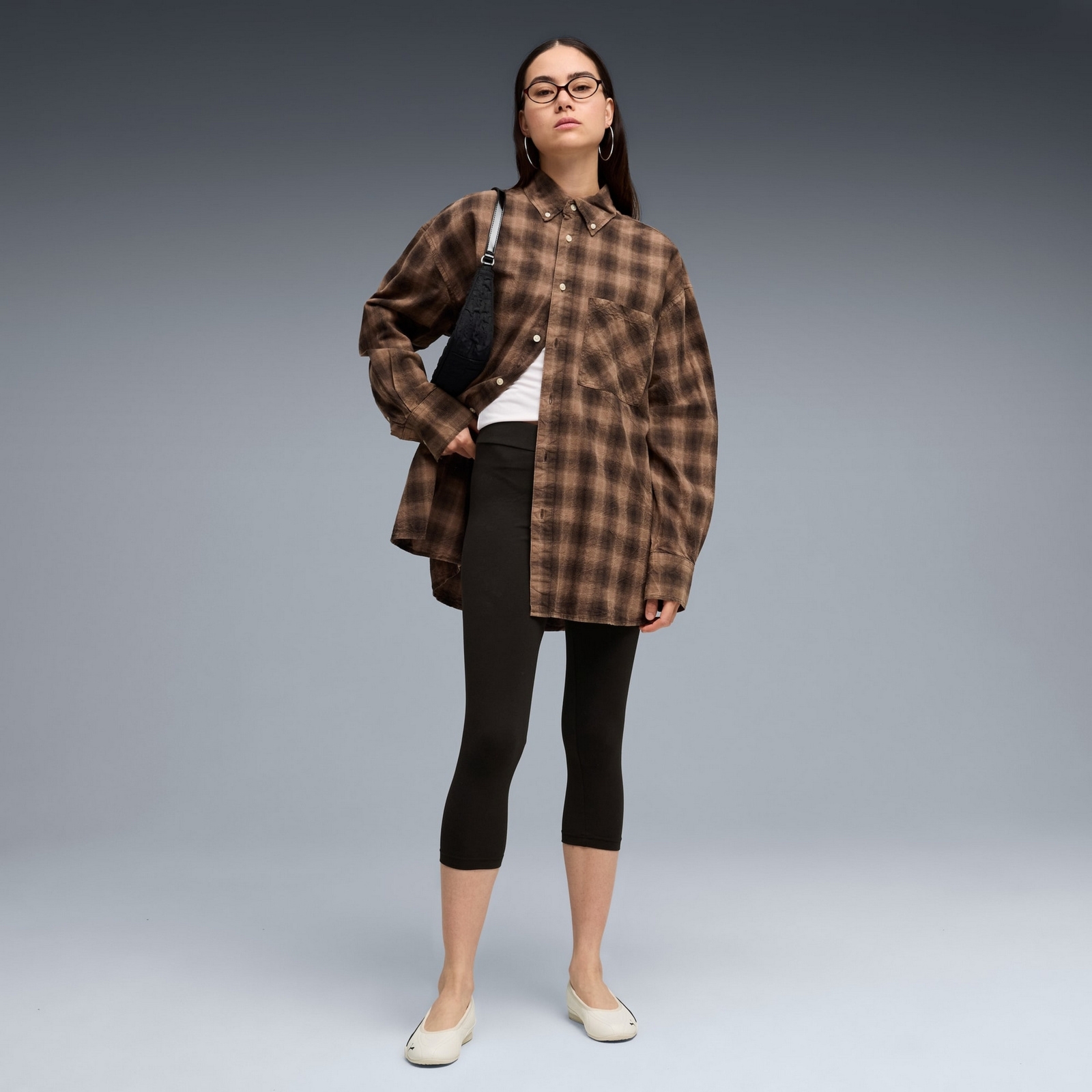 Legginsy damskie Puma ESS CAPRI czarne 69237501