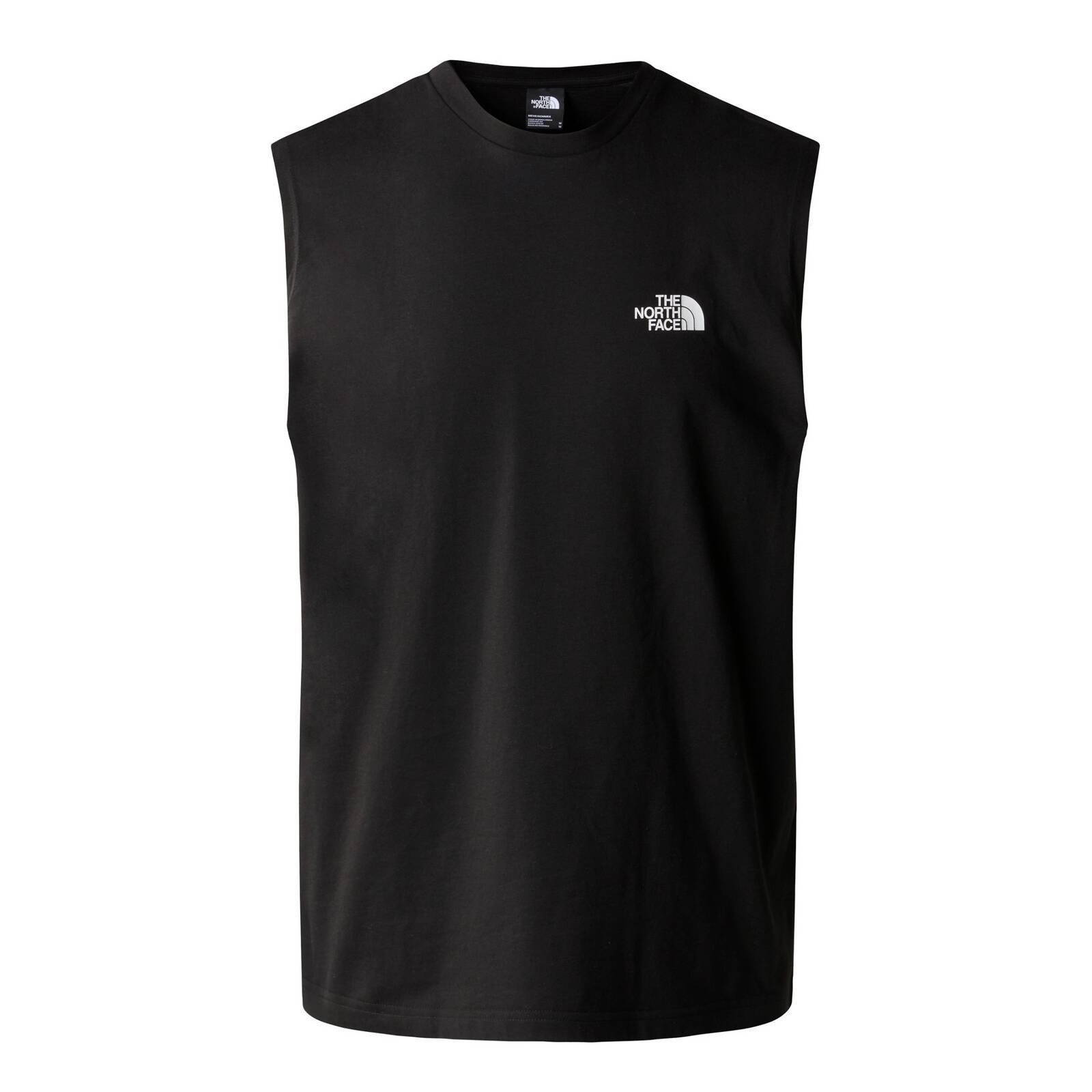 Tank top męski The North Face SIMPLE DOME czarny NF0A87R3JK3