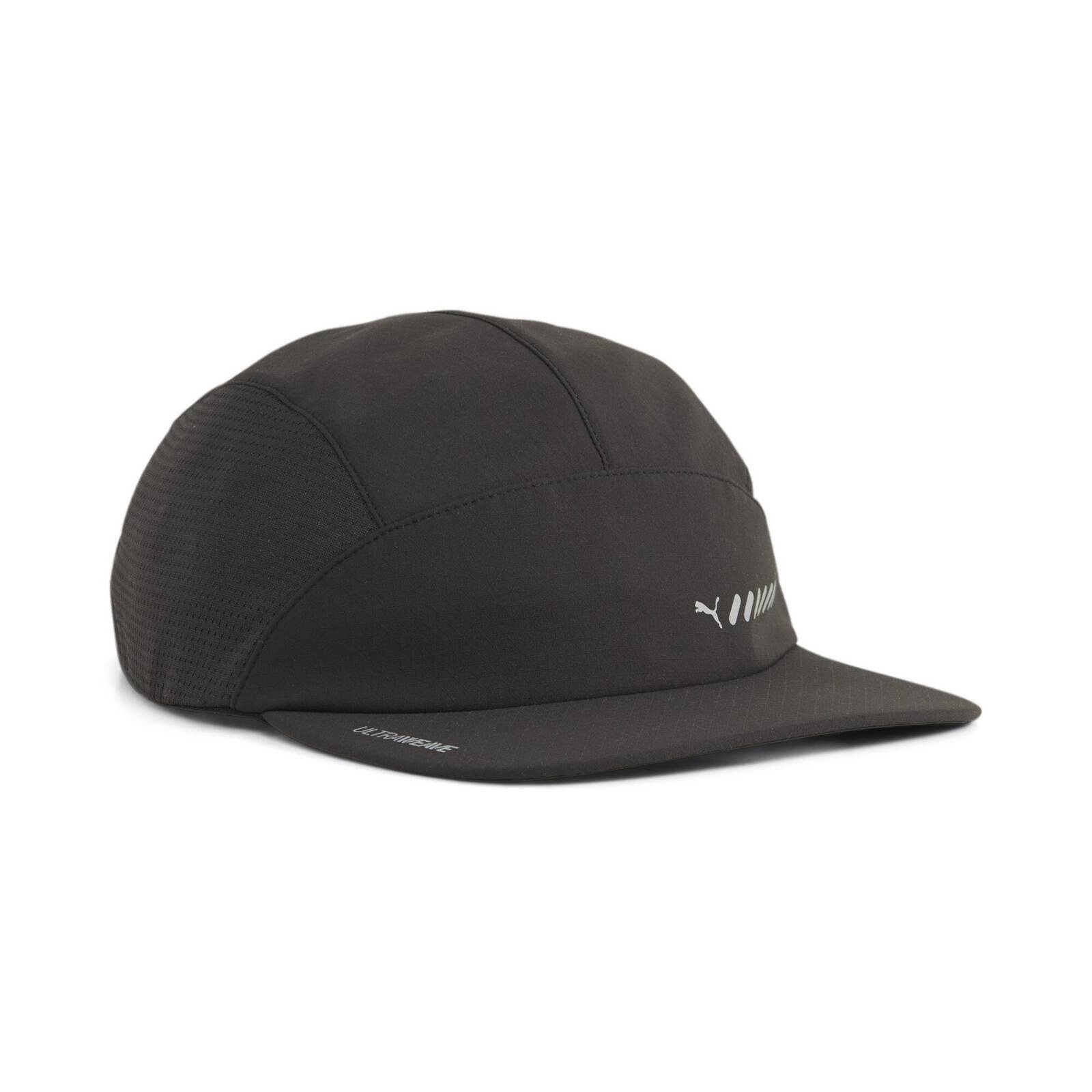 Czapka z daszkiem unisex Puma RUNNING PACKABLE 5 PANEL czarna 02616401