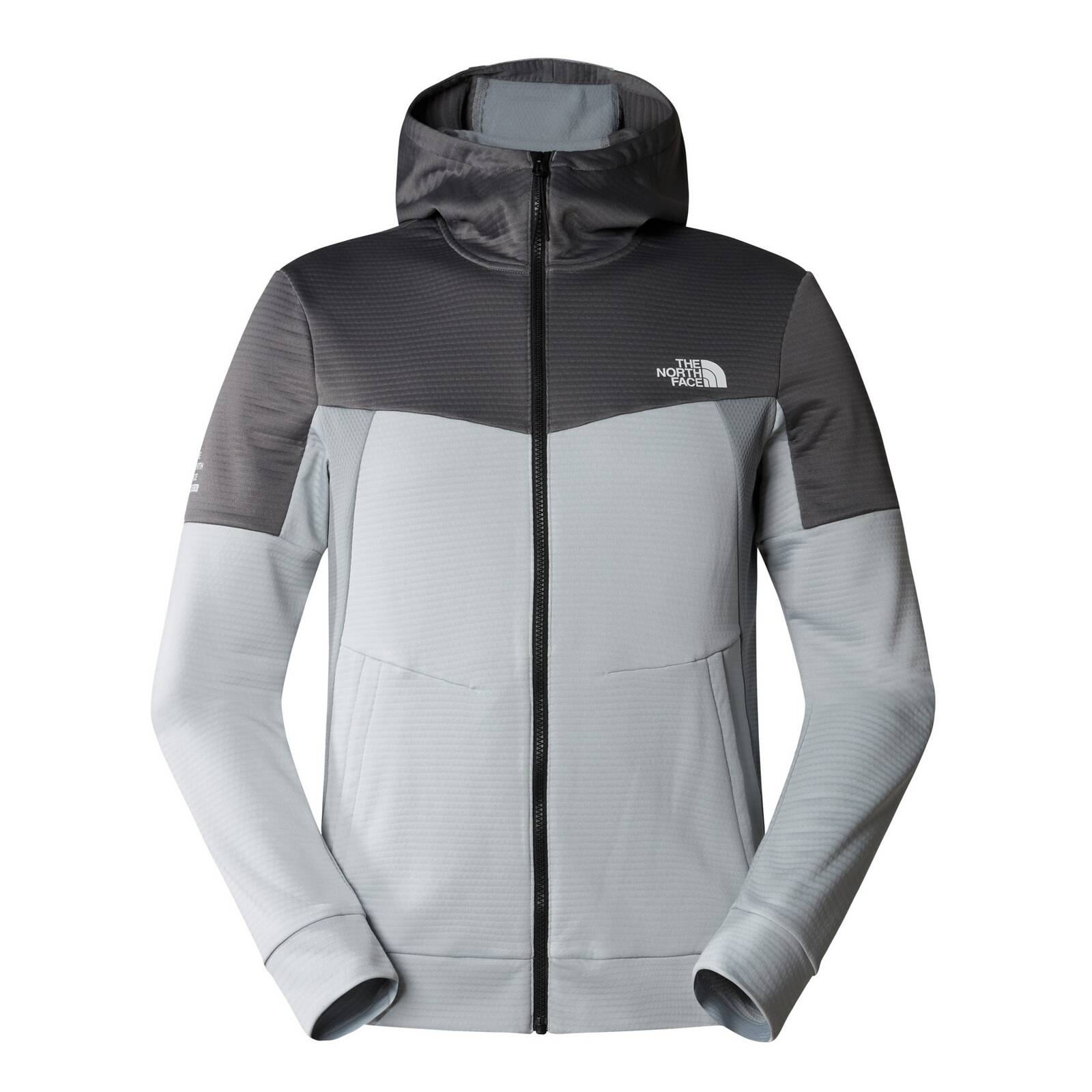 Bluza z kapturem mska The North Face MA FZ FLEECE szara NF0A87J5XIW