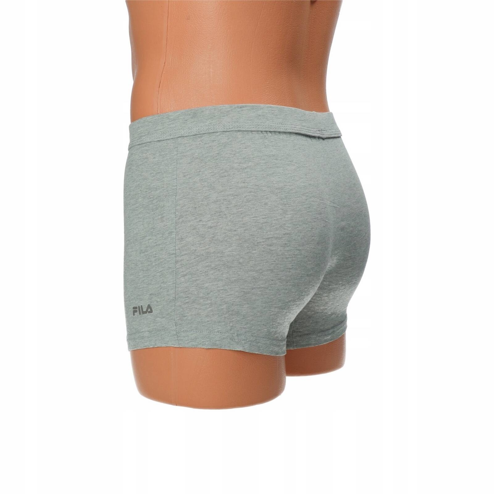 Bokserki mskie Fila BASIC 2-PACK szare FU5039-2-400