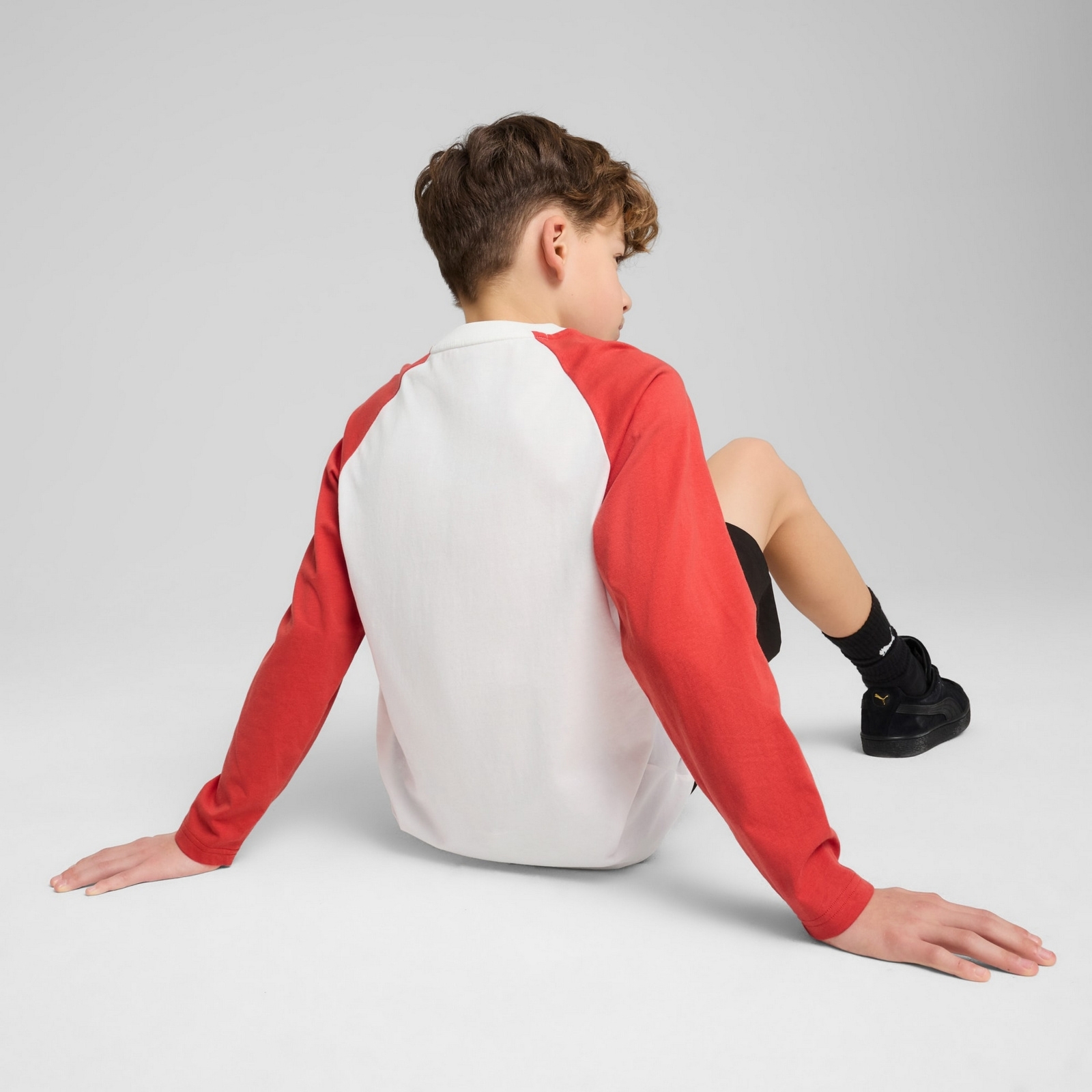 Longsleeve ch�opi�cy Puma MID90S bia�y 68536102