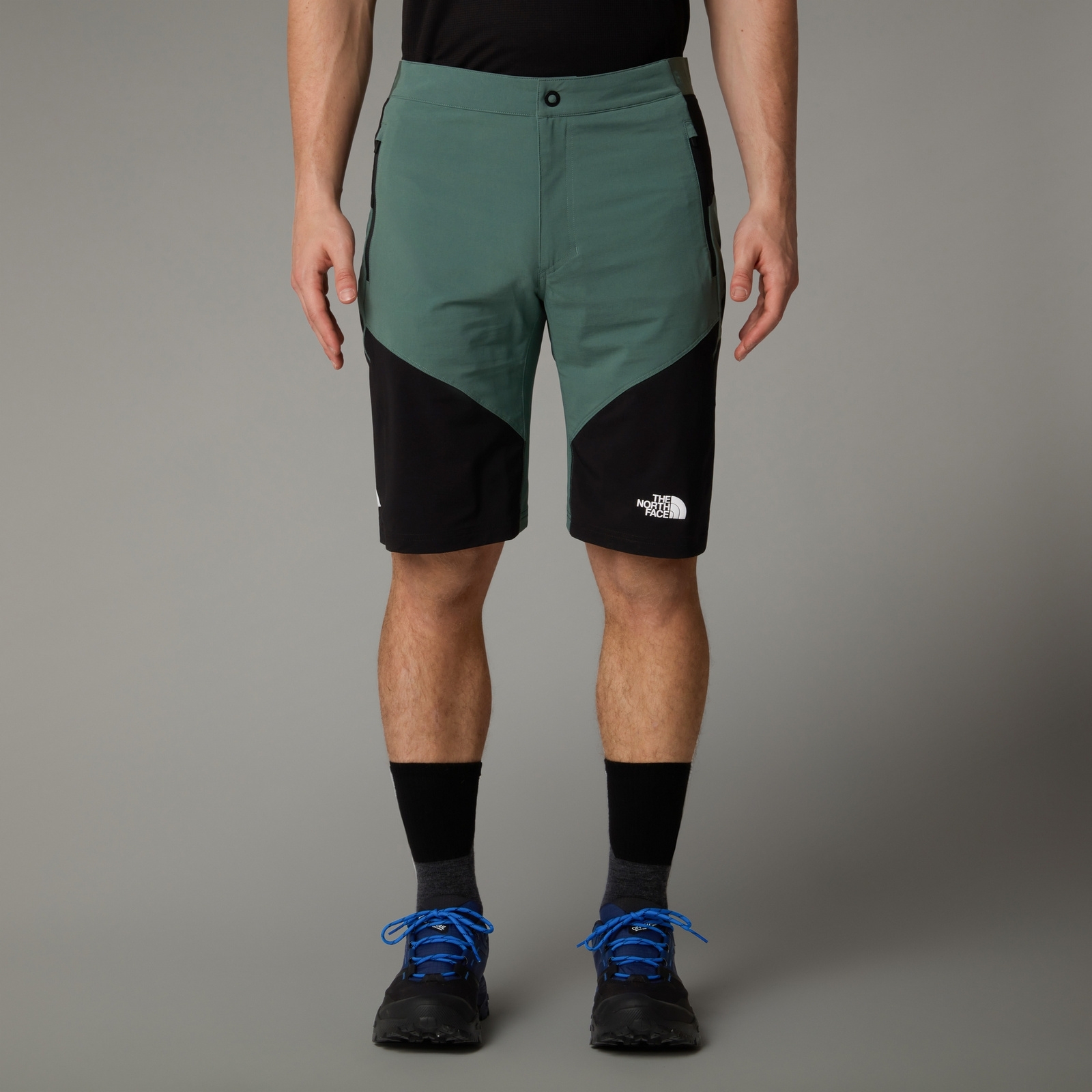 Szorty trekkingowe mskie The North Face FELIK zielone NF0A825XLFW