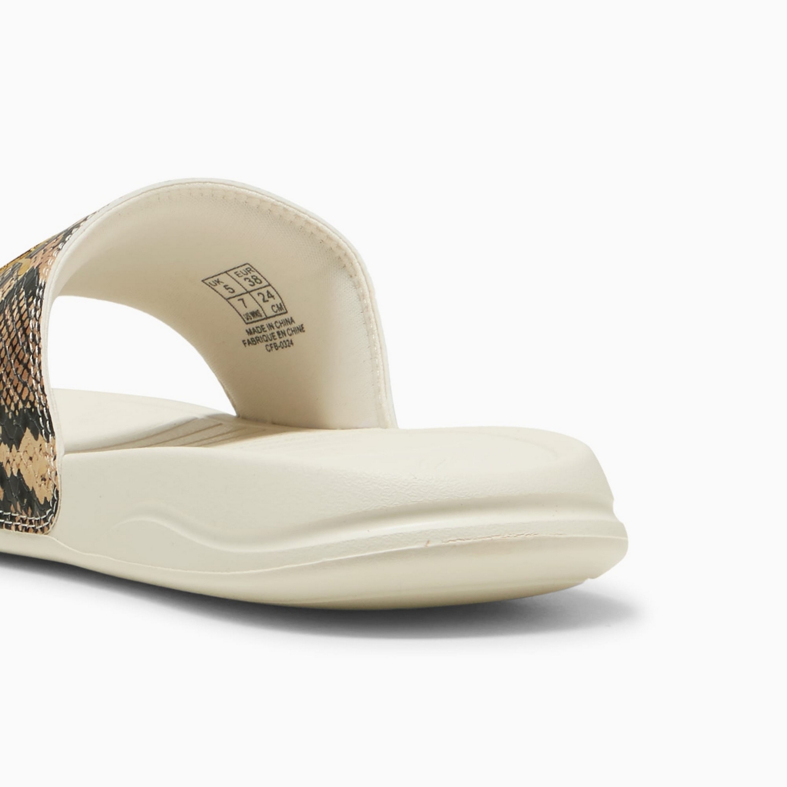 Klapki damskie Puma POPCAT 20 be�owe 40170602