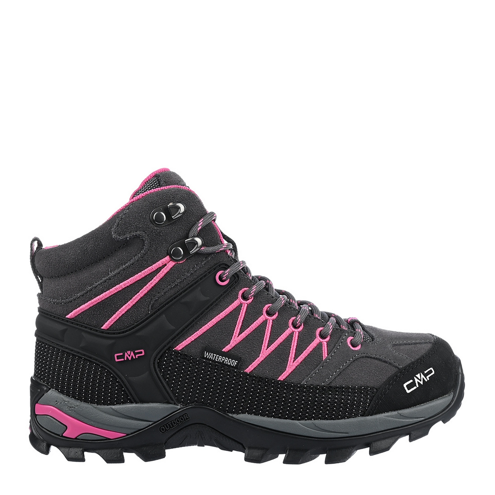Buty trekkingowe damskie CMP RIGEL MID WP szare 3Q12946-06QT