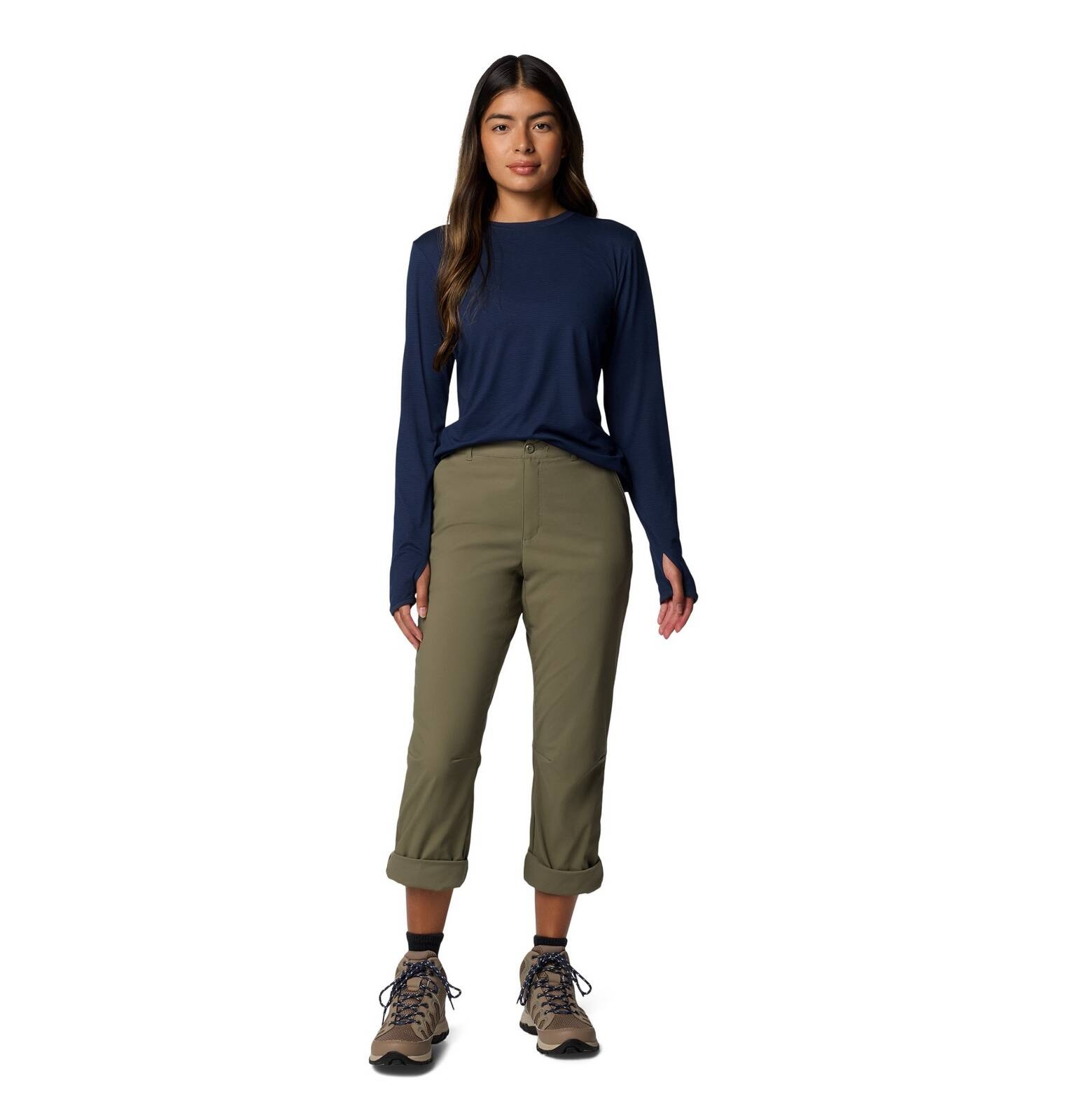 Spodnie damskie Columbia LESLIE FALLS II zielone 2087083397