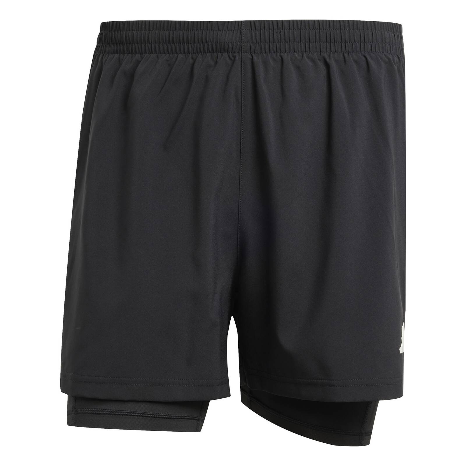 Spodenki do biegania mskie adidas OWN THE RUN 2IN1 czarne JM5400