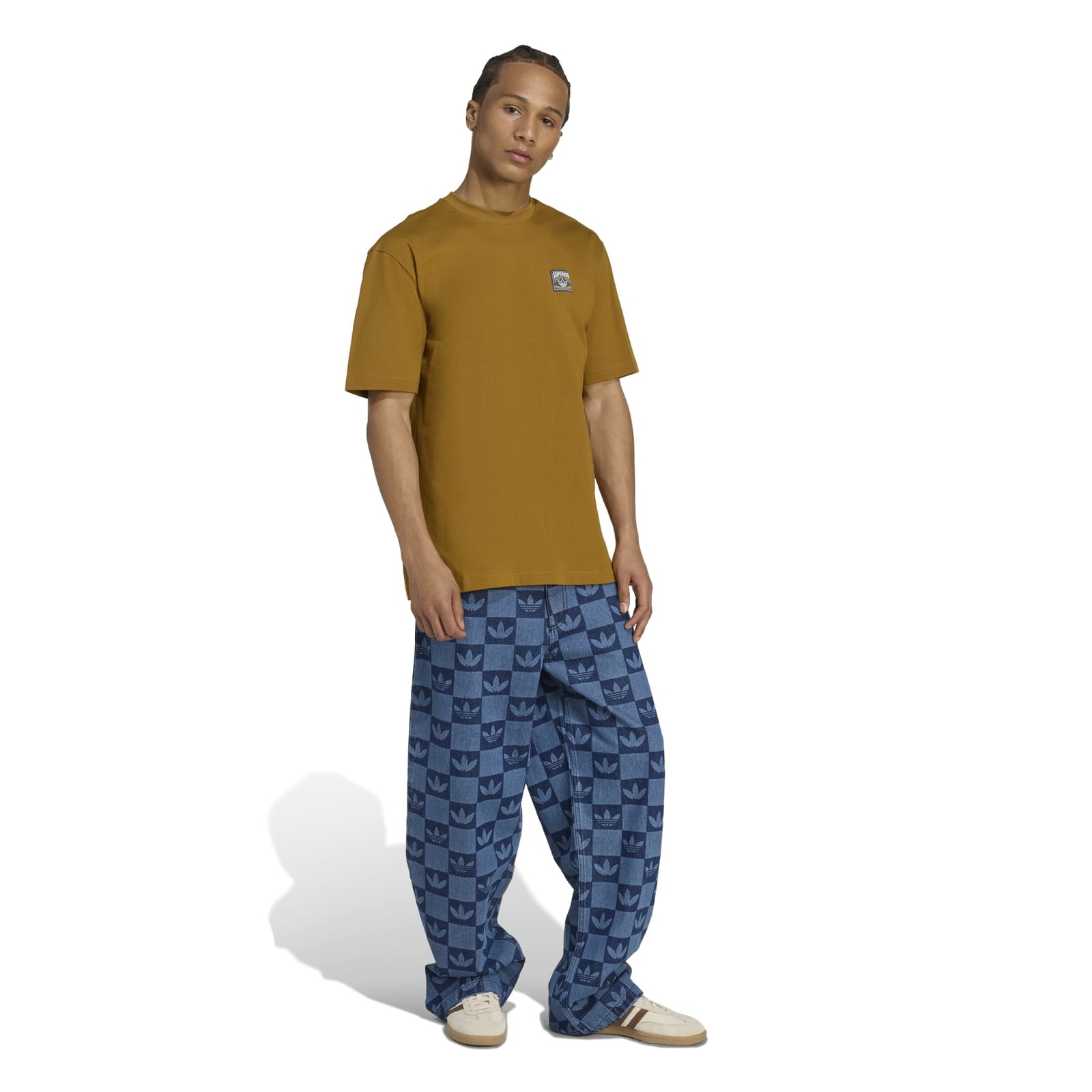 Koszulka mska adidas WABASH brzowa JW0160