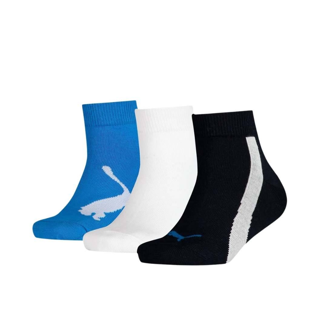 Skarpety dziecice Puma BWT QUARTER 3-PACK wielokolorowe 90796103