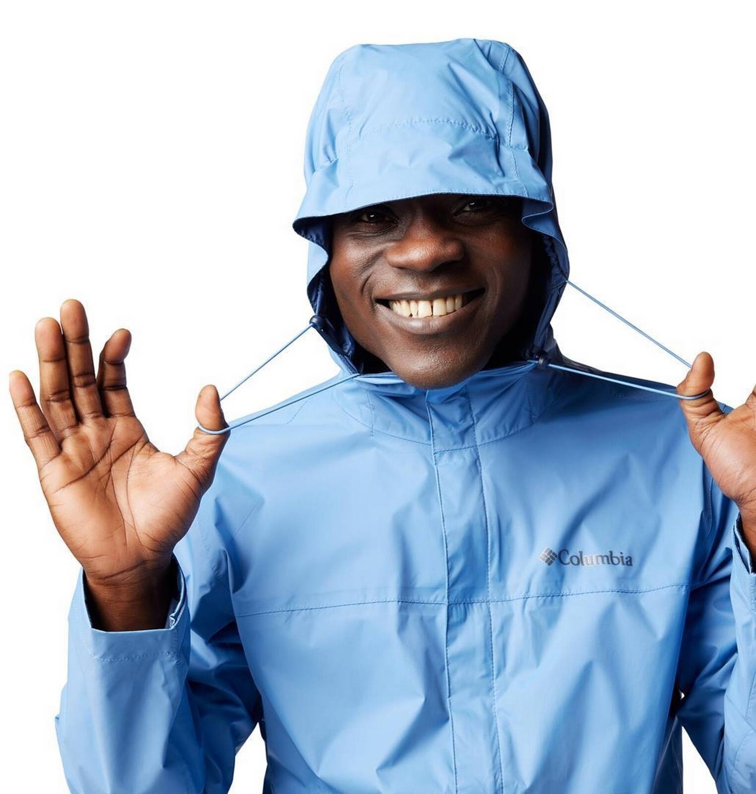 Kurtka z kapturem mska Columbia WATERTIGHT II niebieska 1533898482