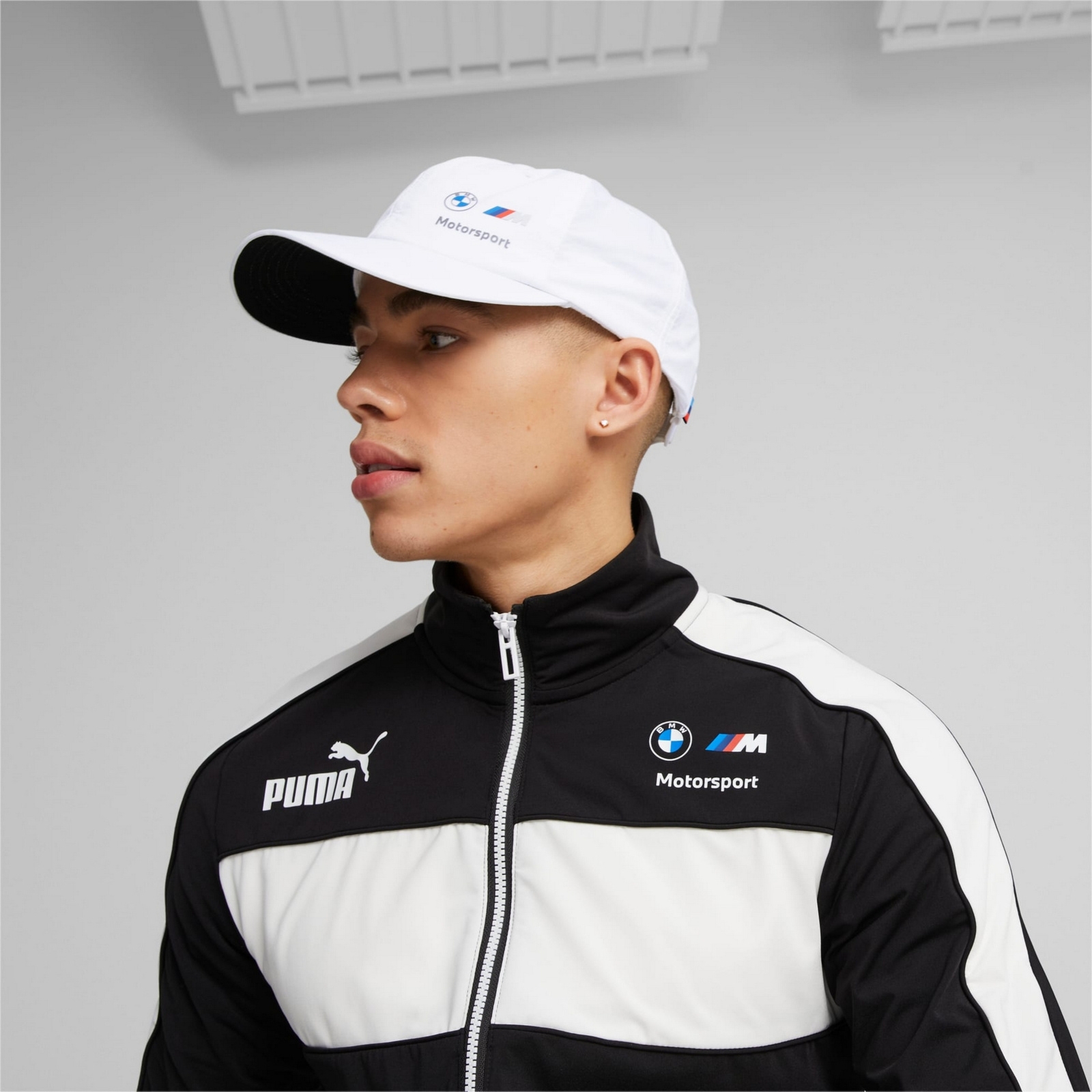 Czapka z daszkiem unisex Puma BMW MMS HERITAGE bia�a 02447902