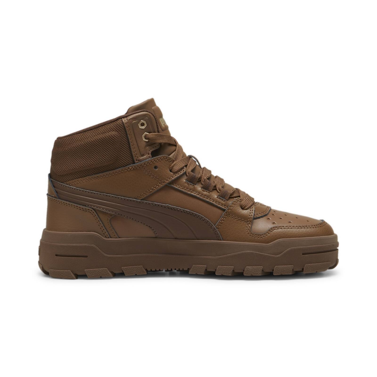 Buty sportowe mskie Puma REBOUND ABRUPT brzowe 39746803