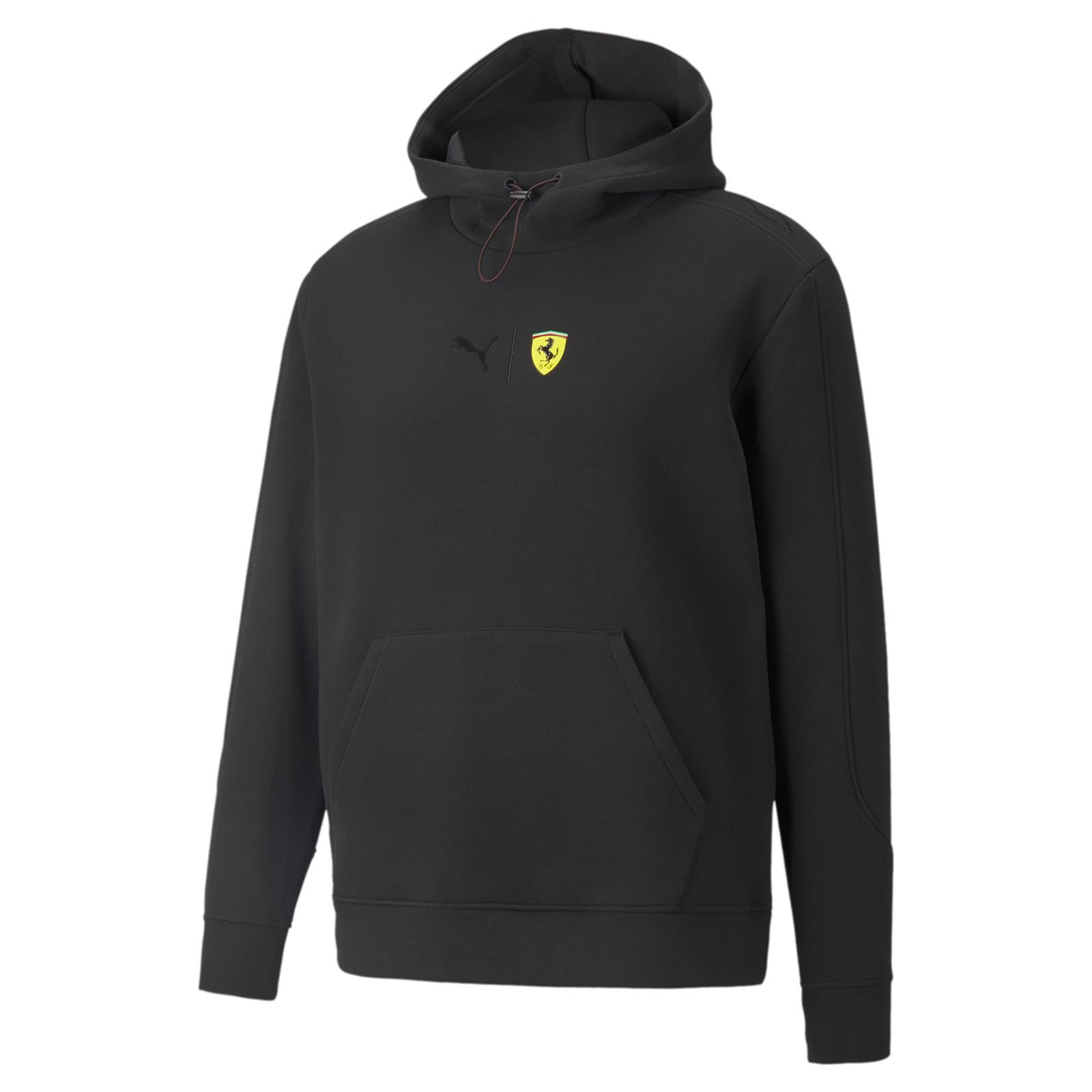 Bluza z kapturem mska Puma Ferrari Race Collab czarna 53163801