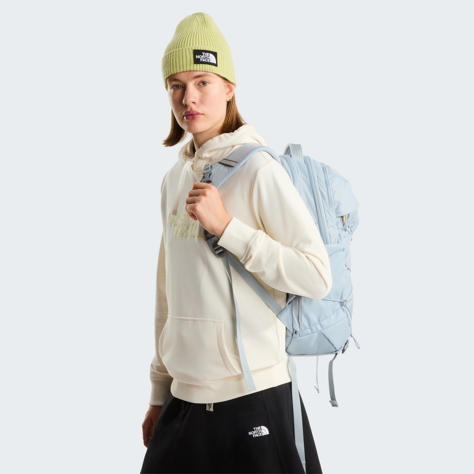 Plecak miejski damski The North Face BOREALIS LUXE niebieski NF0A81E7NOT