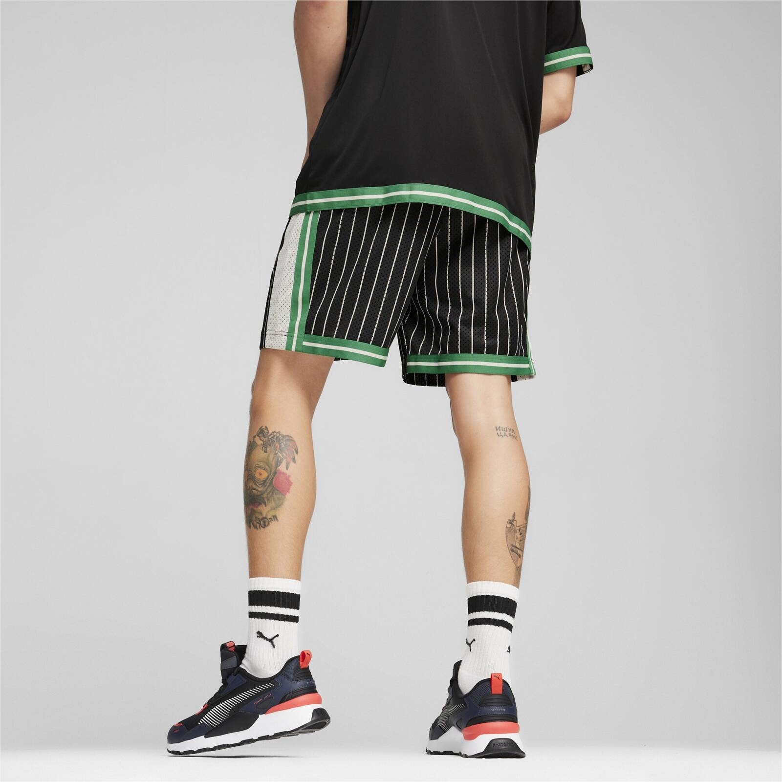 Szorty mskie Puma T7 FOR THE FANBASE MESH 7 czarne 62439401