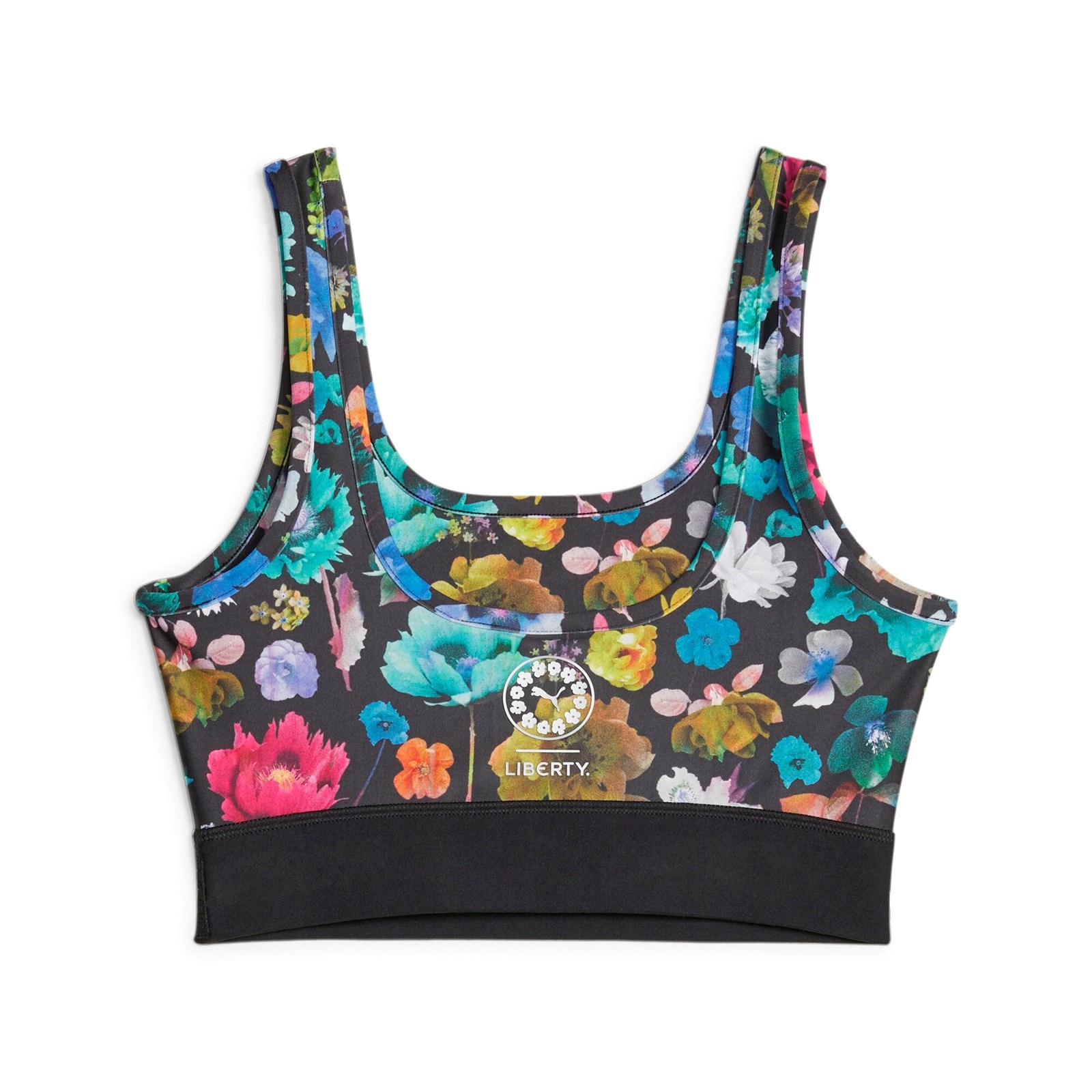 Crop top damski Puma X LIBERTY AOP wielokolorowy 62220601