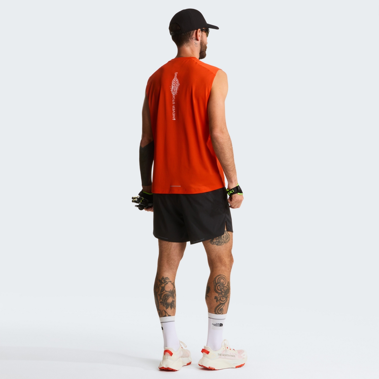 Tank top męski The North Face LIGHTBRIGHT pomarańczowy NF0A8G2DG6L