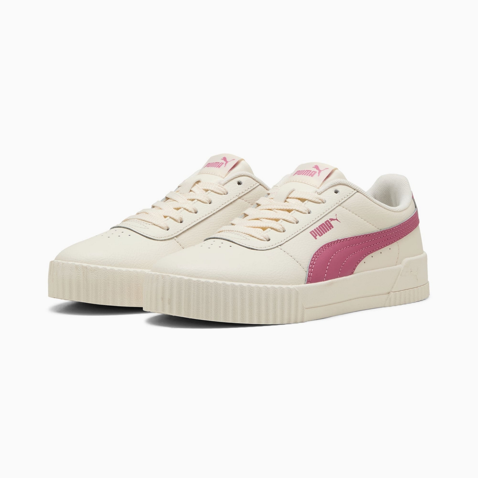 Buty sportowe damskie Puma CARINA L be�owe 37032553