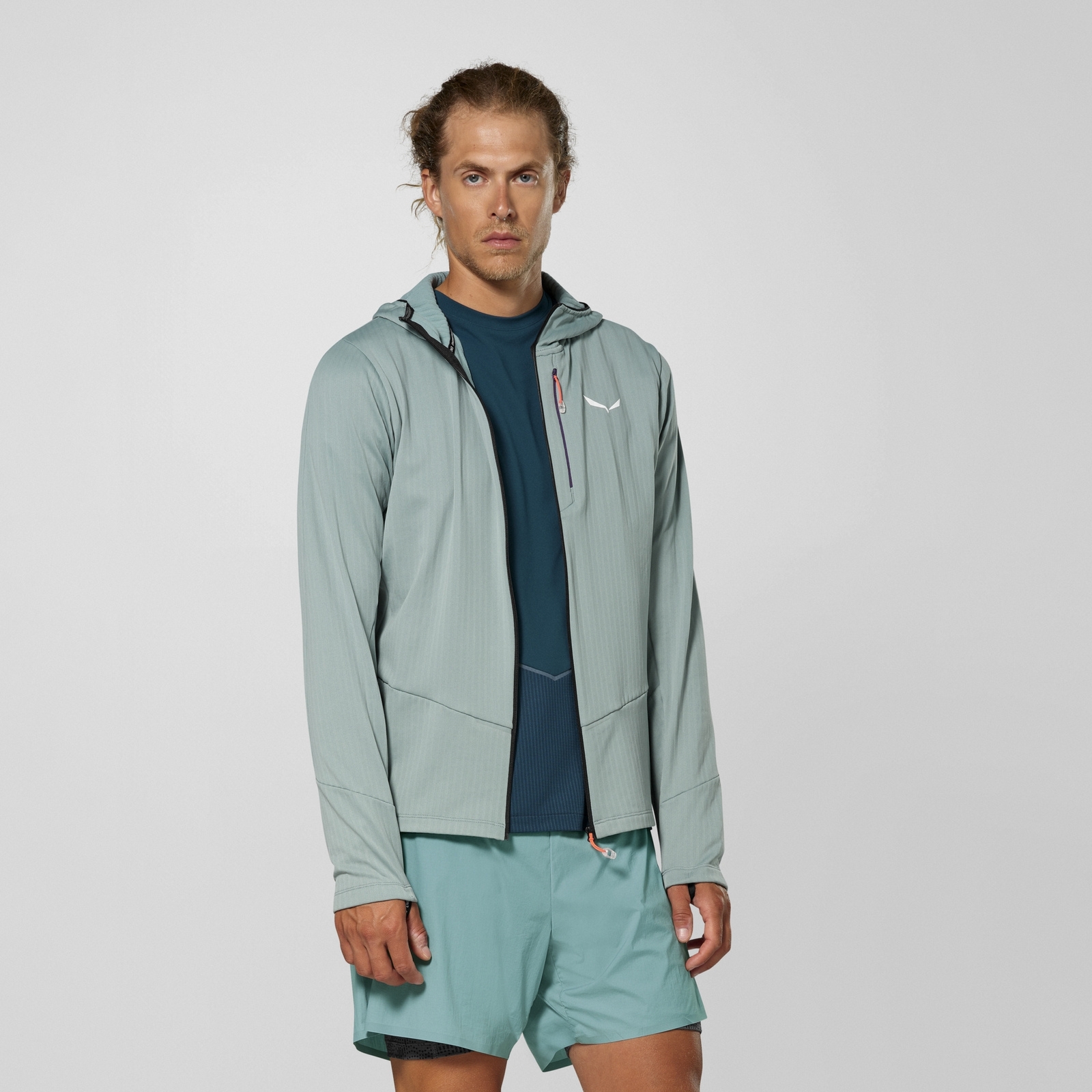 Bluza polarowa m�ska Salewa PEDROC 3 niebieska 00-0000029286_8260