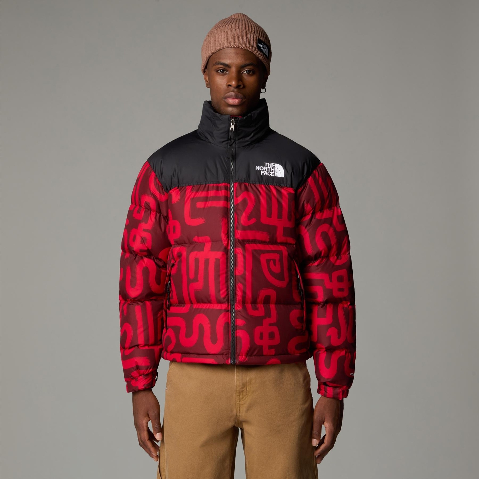 Kurtka puchowa męska The North Face 1996 RETRO NUPTSE czerwona NF0A3C8D8S4