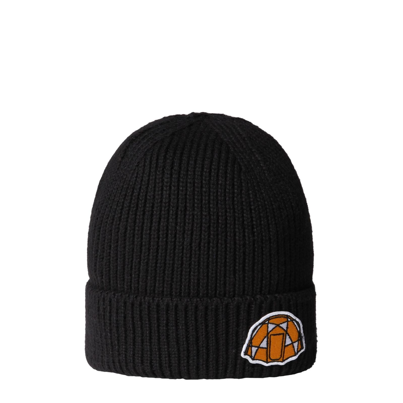 Czapka zimowa unisex The North Face LOGO BOX CUFFED czarna NF0A8CHEFOX