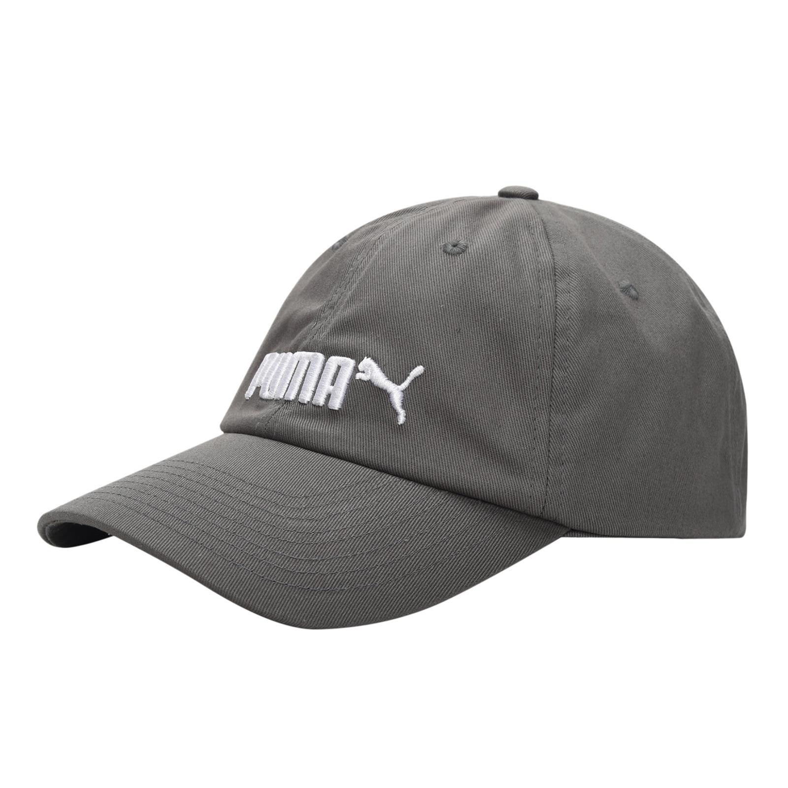 Czapka z daszkiem unisex Puma ESSENTIALS NO. 2 szara 02288504
