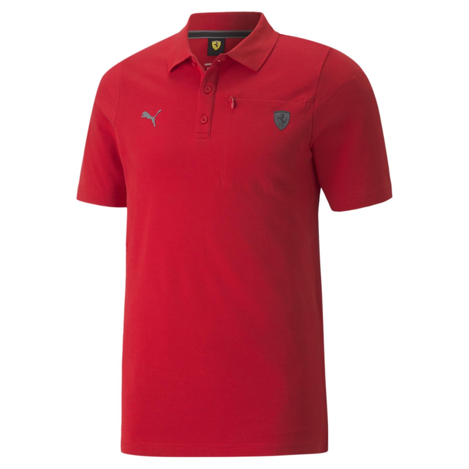 Koszulka polo mska Puma FERRARI STYLE czerwona 53334002