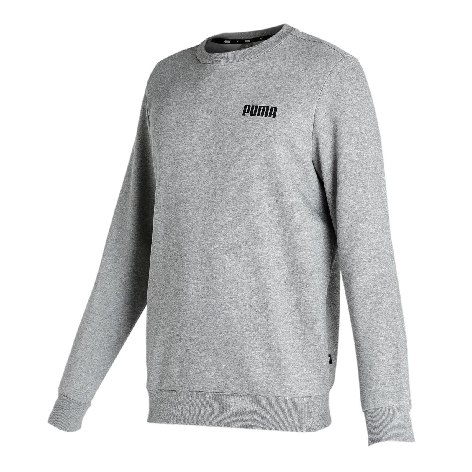 Bluza mska Puma ESS CREW FL szara 84746003