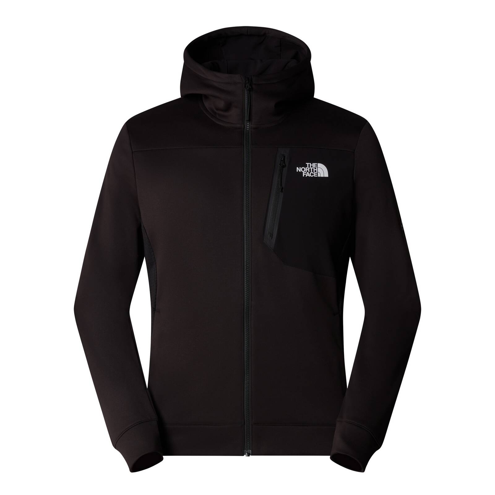 Polar z kapturem mski The North Face MA FZ FLEECE czarny NF0A893QJK3