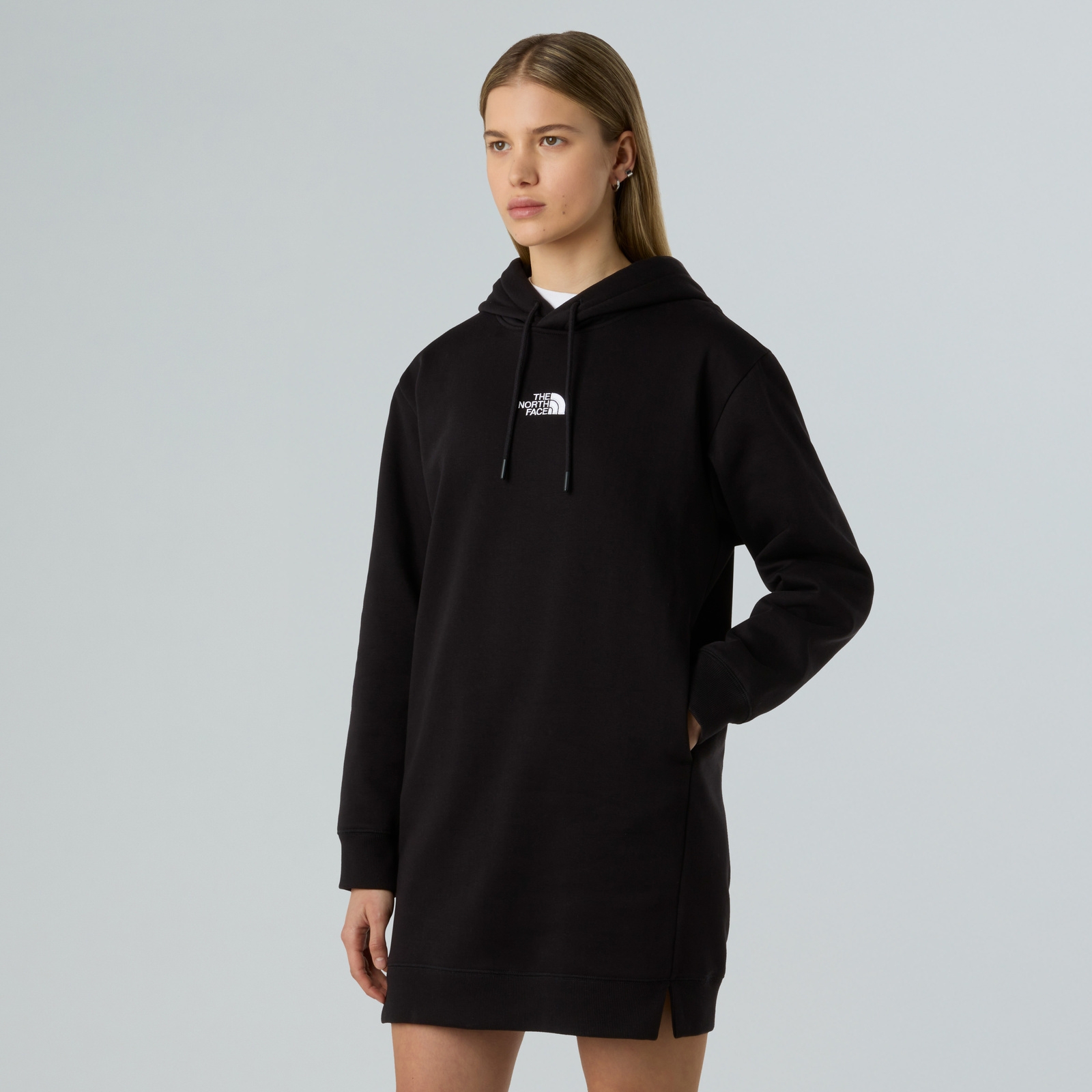 Sukienka dresowa damska The North Face ESSENTIAL RELAXED czarna NF0A8EEEJK3