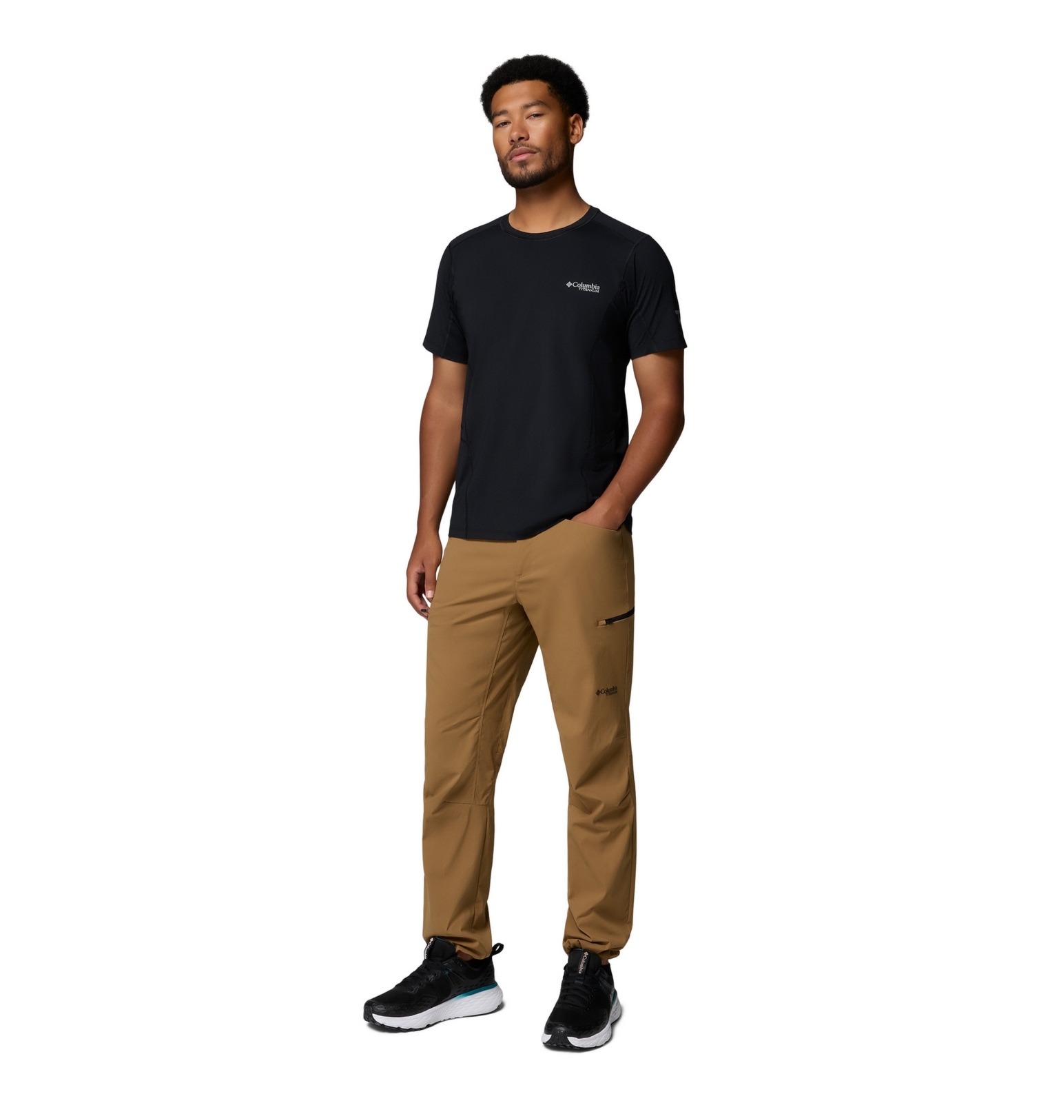 Koszulka m�ska Columbia DIAMOND PEAK PRO czarna 2157202010