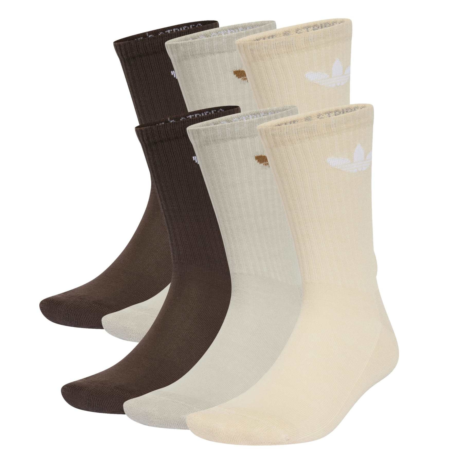 Skarpety unisex adidas TREFOIL CUSHION 6-PACK wielokolorowe IX5274