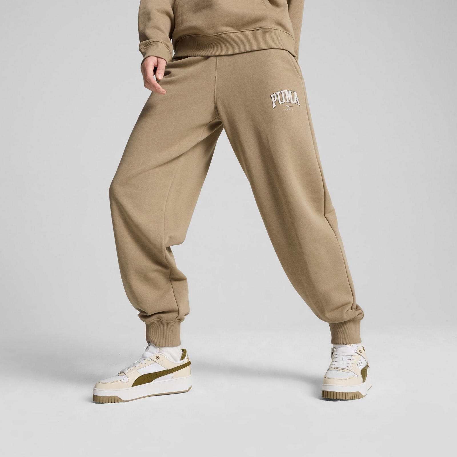 Spodnie dresowe damskie Puma SQUAD TR beowe 68249567