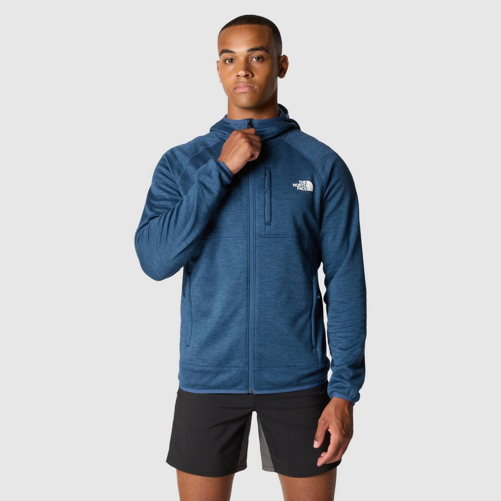 Bluza z kapturem męska The North Face CANYONLANDS niebieska NF0A5G9UHKW