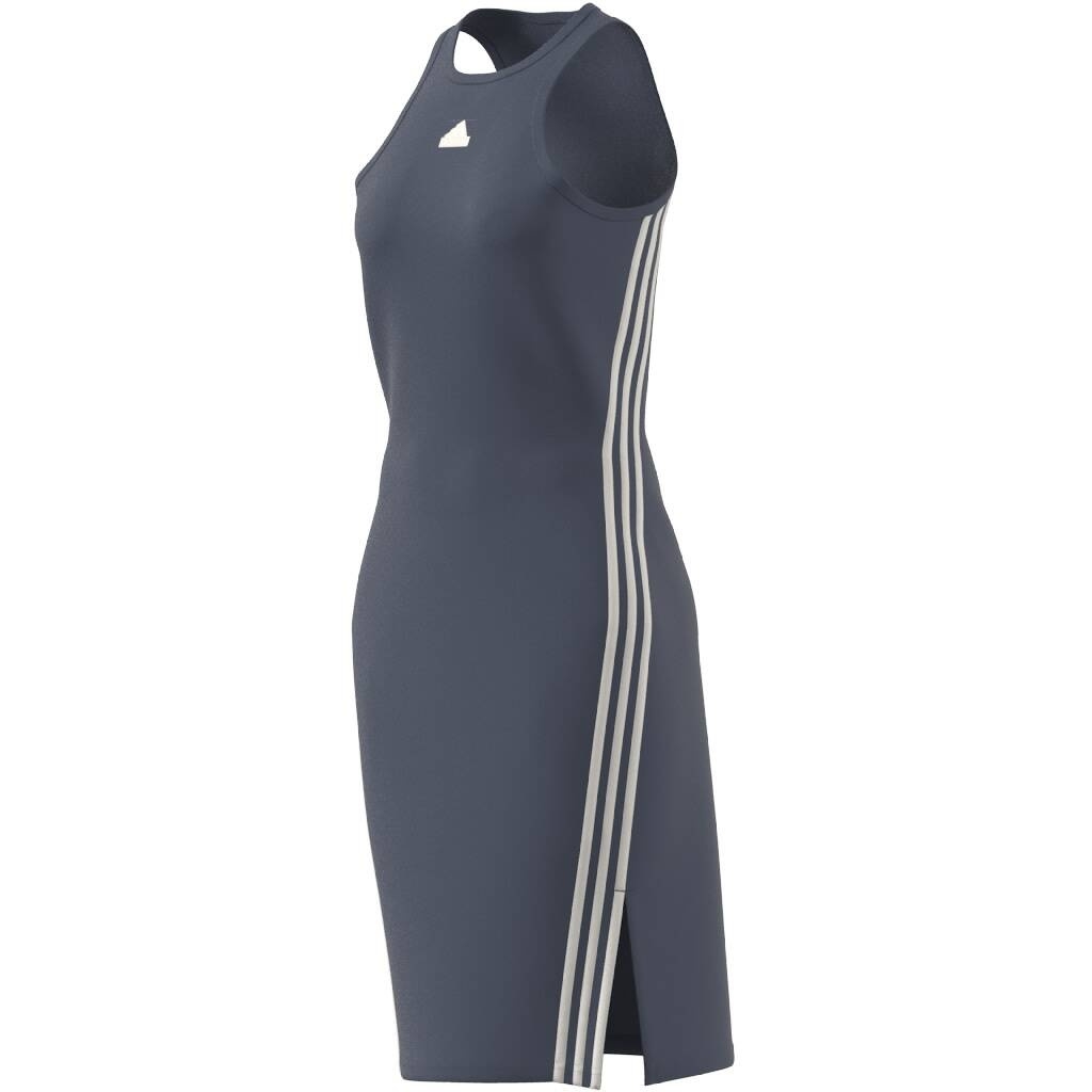Sukienka damska adidas FUTURE ICONS 3-STRIPES granatowa IS3659